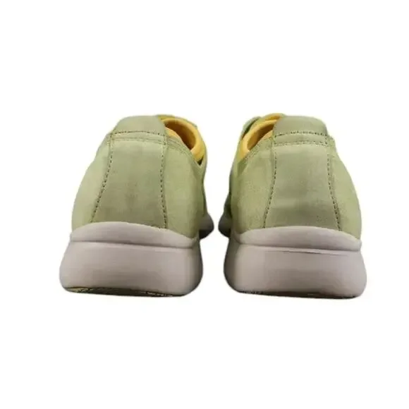 Dansko Shoes Womens 11.5 Sneakers Lifestyle Comfort Athletic Elise Leather Green - Picture 2 of 14